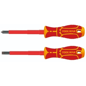 Toolmak Insulated <b>Screwdriver</b> <b>Set</b> 6 Pieces 10000V Electrical Safety Tools - Product Image 1