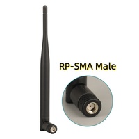 Antenne WiFi omnidirectionnelle externe pliable en caoutchouc 2.4G 5G 5.8G pour routeurs LANYA, etc.