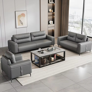 Hochwertige Büromöbel Modernes bequemes und schönes Büros ofa Schnitts ofa 1 Set Holz im europäischen Stil 3-5 Jahre - Product Image 2