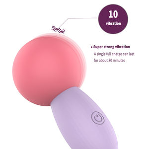 महिलाओं के लिए जिन्या नई मिनी वांड वाइब्रेटर क्लासिक मालिश महिलाओं के लिए नरम सिलिकॉन मजबूत कंपन मालिश मालिश वयस्क सेक्स खिलौने - Product Image 5