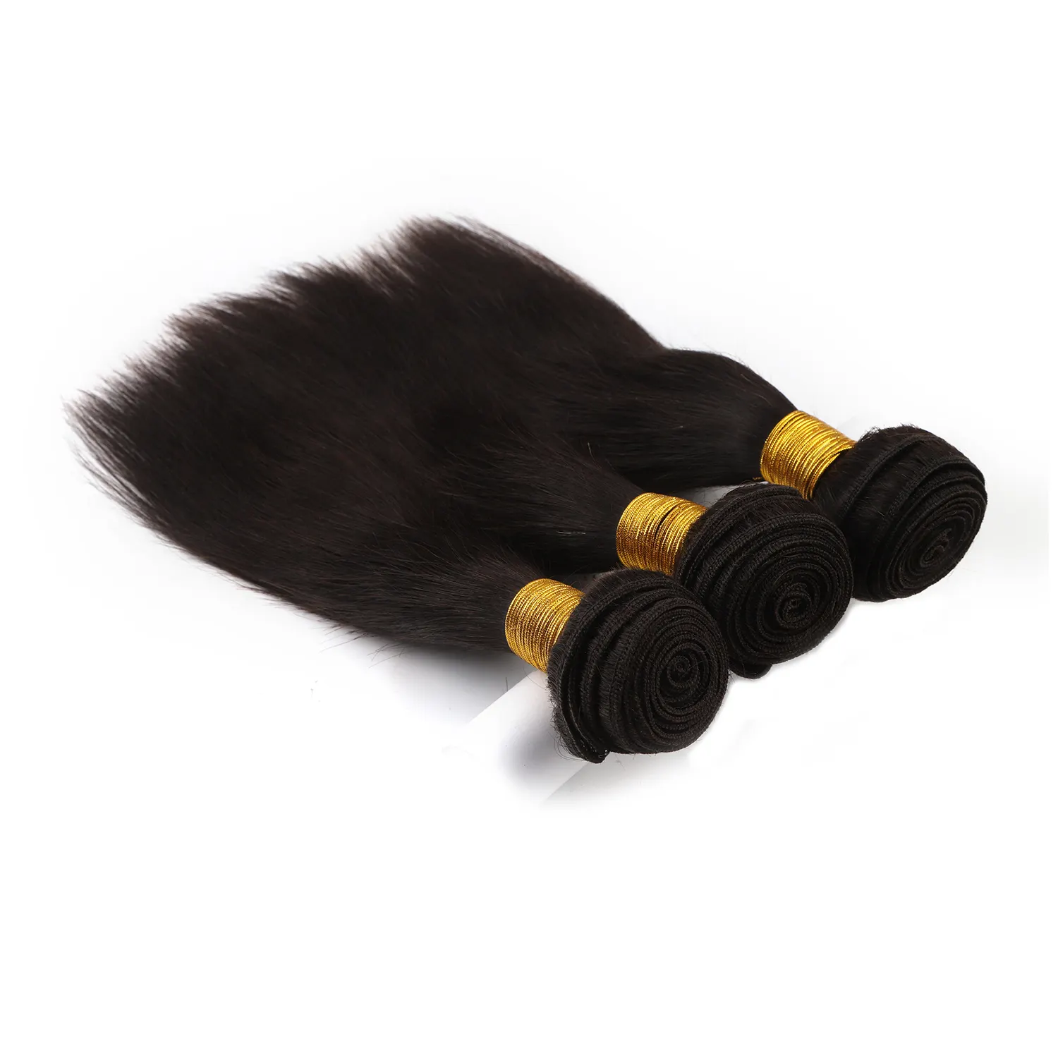 K. Swigs Groothandel 100% Remy Human Hair Bundels Hair Extensions Steil Haar Natuurlijke Kleur 100G 12Inches
