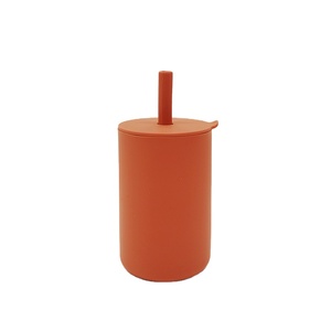 <span class=keywords><strong>Tasse</strong></span> de paille en Silicone sans BPA pour enfants <span class=keywords><strong>6</strong></span> <span class=keywords><strong>mois</strong></span> Biberon résistant à la poignée <span class=keywords><strong>Apprentissage</strong></span> scellé aux gouttes Bouteilles <span class=keywords><strong>d</strong></span>'eau droites - Product Image 6