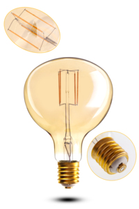 Lampe à filament vintage de grande taille 5W 2200K chaude <span class=keywords><strong>E27</strong></span> <span class=keywords><strong>Ampoule</strong></span> décorative à <span class=keywords><strong>ampoule</strong></span> LED edison de grande taille - Product Image 5