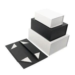 Boîte pliante Boîte <span class=keywords><strong>cadeau</strong></span> pliable magnétique en papier de luxe pour mariage personnalisé - Product Image 3