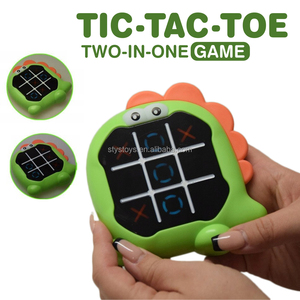 Cartone animato Design dinosauro tris gioco di scacchi elettronico Touchscreen <span class=keywords><strong>Memory</strong></span> Console gioco <span class=keywords><strong>Puzzle</strong></span> - Product Image 2
