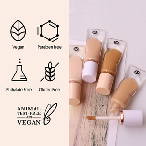 <span class=keywords><strong>Corrector</strong></span> líquido facial hidratante de cobertura media a completa de etiqueta privada para ojeras debajo de los <span class=keywords><strong>ojos</strong></span> - Product Image 2