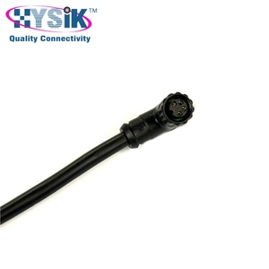 ชุดสายเคเบิลเชื่อมต่อแบบมุมฉาก 90 องศา รุ่น M8 4 ขั้ว ตัวเมีย วัสดุ PVC PUR - Product Image 1