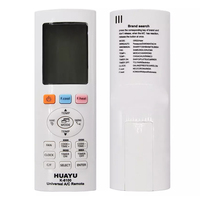 Control Remoto de Repuesto para Aire Acondicionado HUAYU K-6100 IR, Universal para Calentar y Enfriar, Compatible con Todas las Marcas de Aire Acondicionado