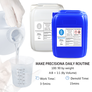 2 Part Polyurethane Synthetic <strong>Resin</strong> Casting White Liquid Fast-Cure Low Viscosity Odor Vacuum Casting Mold Making Special Effect - Product Image 3