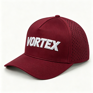Unisex 5 Panel Vintage Street Style Cap Wholesale Custom Embroidered <b>Waterproof</b> Black Nylon Performance Baseball <b>Hat</b> - Product Image 4