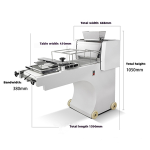 High Quality <b>Baking</b> <b>Equipment</b> Bread Toast Moulder Automatic Making Machine for Bakery ZX380 Toast Shaping Machine Bakery ZX380 - Product Image 3