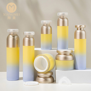 Xiangmei Acrylic Dome <b>Bottle</b> 50g Clip-on Cap Frost Surface Cosmetic Packaging For Creams Lotions Essences Serums - Product Image 1