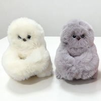 Boneka Burung Hantu Bernyanyi Kawaii Terbaru, Tas Boneka, Mainan Elektrik, Teman Peliharaan, Mirumi, Robot Berbulu