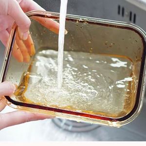 Nouveaux contenants en verre borosilicate pour le stockage des aliments avec couvercles micro-ondables, sans BPA et compatibles lave-vaisselle - Product Image 1