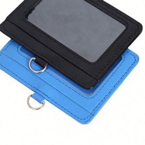 ซองใส่บัตรธุรกิจและบัตรประจำตัวแบบบาง ทำจากหนัง PU ขายส่ง - Product Image 6