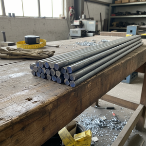 Barra Redonda de Acero al Carbono <span class=keywords><strong>AISI</strong></span> 1045 C45, Alta Dureza, Varilla de Metal Sólido Forjado, Fabricante - Product Image 2