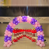 NIKA Arche de ballons gonflables automatiques en gros, colonnes de fond pour la décoration de mariages et événements