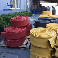 Vidange de tuyau en caoutchouc nitrile résistant à la pression et à l'huile 1 pouce 3 pouces 4 pouces 6 pouces NBR tuyau plat