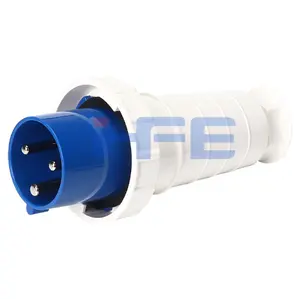 HFE 220V 63A Producto de enchufe eléctrico de alta temperatura de alta calidad