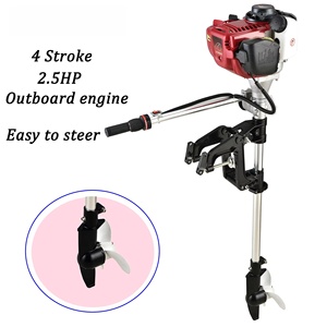 Chuyên nghiệp điện nhỏ <span class=keywords><strong>2</strong></span> đột quỵ động cơ phía ngoài 52cc thuyền động cơ - Product Image 4