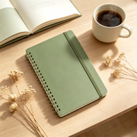 Fabricant de carnets personnalisés de haute qualité, couverture rigide, imprimé personnalisé, fleurs décoratives, agenda quotidien, journal