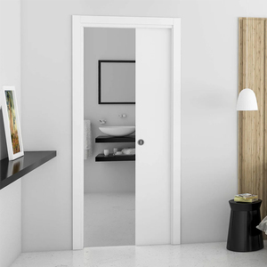<span class=keywords><strong>Porte</strong></span> <span class=keywords><strong>coulissante</strong></span> minimaliste à une seule feuille pour <span class=keywords><strong>salle</strong></span> <span class=keywords><strong>de</strong></span> <span class=keywords><strong>bain</strong></span>, <span class=keywords><strong>porte</strong></span> escamotable gain <span class=keywords><strong>de</strong></span> place - Product Image 1