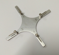 Jauge de positionnement pour brackets croisés en acier inoxydable, localisateur de brackets orthodontiques avec crayon de marquage