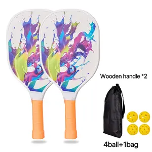 Wholesale Customized OEM 7-10 Days High-Quality Wooden Pickleball Paddle Sports Equipment