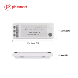 仓库ESL 2.9无线拾取灯系统，带触摸按钮货架显示Eink电子货架标签 - Product Image 3