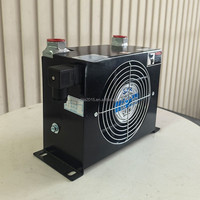 Refroidisseur d'huile hydraulique en aluminium refroidi par air Hylita, échangeur de chaleur à plaques et ailettes, ventilateur 220V 1110CFM, unité de puissance de station hydraulique étanche