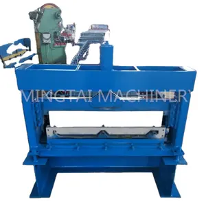 MT-hydraulic cutting standing seam metal roofing machine