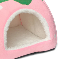 Niches pour animaux de compagnie avec fond antidérapant, meubles, ornement, cachette, lit superposé, accessoires pour cage à cochons d'Inde