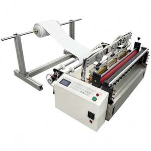 เครื่องผลิตถุงพลาสติกแบบอัตโนมัติประสิทธิภาพสูงสำหรับตัดและปิดผนึกม้วนแผ่นฟิล์มพลาสติก PP โพลีเอทิลีน - Product Image 2