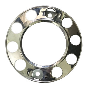 Housse de <span class=keywords><strong>roue</strong></span> centrale en acier inoxydable 22.5, accessoires extérieurs pour bus - Product Image 3