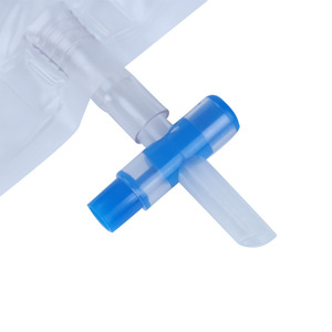 Sac de drainage médical Chichun 1000 ml anti-reflux pour la collecte d'urine, unisexe, pour personnes âgées, en PVC - Product Image 2