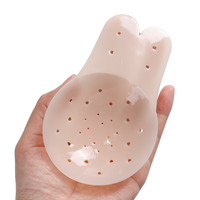Protège-mamelons adhésifs en silicone chaud, lavables, invisibles, respirants, mats, solides, effet push-up, sans bretelles, pour un lifting discret