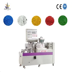 PVA PVC PP PE Granulator Degradable Powder Pelletizer Machine For Masterbatch