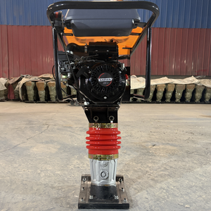 Compactadoras Vibratorias de Impacto a Gasolina Hechas en China, Se Utilizan para la Compactación del Suelo y Funcionan como Vibradores de Impacto - Product Image 1