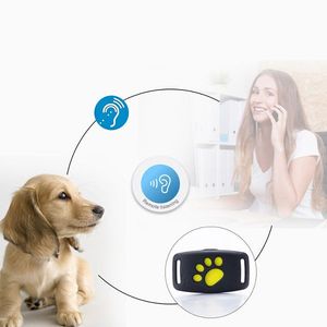 Gato resistente al agua de carga USB llamar remoto escuchando 43-58 cm, ajustable Collar de perro GPS Tracker - Product Image 1