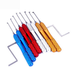 Kit de Cerrajería HUK 8+2 Piezas, Ganzúas Coloridas para Cerraduras Kaba, Herramientas de Cerrajería para Cerraduras Kaba, Juego de Herramientas de Cerrajería - Product Image 6