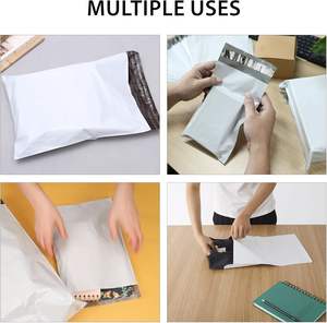 Sacs d'expédition écologiques auto-adhésifs en polyéthylène de haute qualité, personnalisables, imprimés, pour courrier express, motifs variés - Product Image 5