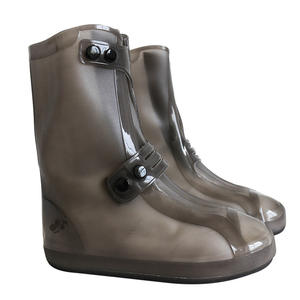 معدات المطر المقاومة للماء عدم الانزلاق سميكة الكبار غطاء الأحذية مقاومة للاهتراء الأطفال ليوم ممطر - Product Image 1