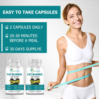 Prix de gros : Brûleur de graisse pour femmes en capsules, supplément d'extrait de thé vert pour augmenter l'énergie et favoriser la digestion, pilules amincissantes