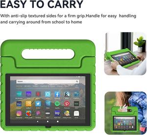 เคสกันกระแทกสำหรับเด็กสำหรับ Samsung Galaxy Tab A9 Plus 2023 ขนาด 11 นิ้ว ดีไซน์น้ำหนักเบาและออกแบบตามหลักสรีรศาสตร์ พร้อมขาตั้งและหูจับ - Product Image 4