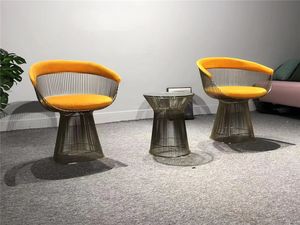 Sedia <span class=keywords><strong>da</strong></span> <span class=keywords><strong>pranzo</strong></span> moderna lounge cuscino <span class=keywords><strong>in</strong></span> <span class=keywords><strong>pelle</strong></span> <span class=keywords><strong>in</strong></span> tessuto struttura <span class=keywords><strong>in</strong></span> acciaio inossidabile poltrona <span class=keywords><strong>da</strong></span> <span class=keywords><strong>pranzo</strong></span> antiruggine - Product Image 2