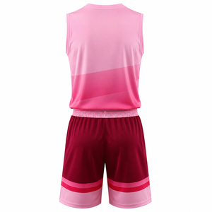 Uniforme de Baloncesto Ligero 100% Poliéster para Adultos, Estilo Único, Color Sólido, Alta Calidad, en Venta - Product Image 3
