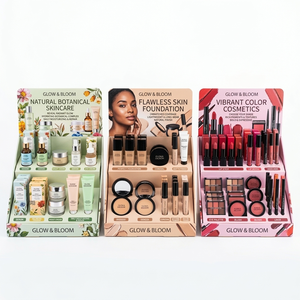 Présentoir de Maquillage de Luxe Personnalisé avec Arche Logo et Supports de Sol en Carton pour Salons de Beauté et Promotions en Centre Commercial - Product Image 6