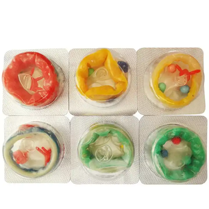 ถุงยางอนามัยมีหนามสำหรับผู้ชายชุด6ชิ้นยางสุดเซ็กซี่แขนบางพิเศษ - Product Image 4