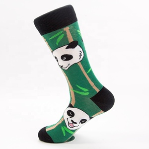 Mùa đông vui Funky Panda hoa chim đầy màu sắc giải trí unisex phim hoạt hình vớ - Product Image 3