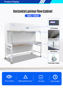 Biyobaz çin iyi satış biyogüvenlik kabini yatay laminer akış dolabı HEPA filtre ile - Product Image 2